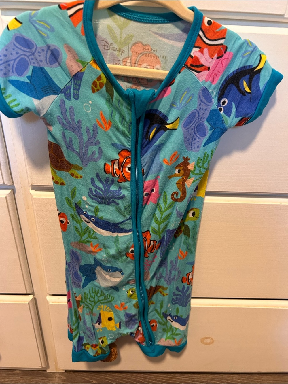 Little Sleepies Finding Nemo shorty 18-24 months